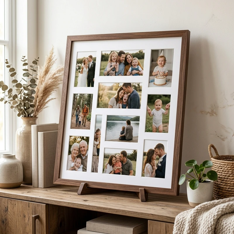 Infinite Memories 12-Photo Collage Frame