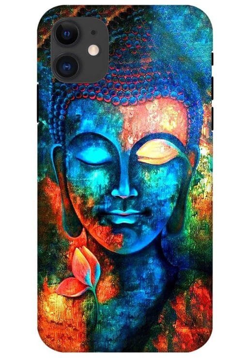 Buddha Painting Apple Iphone 11 Back Cover