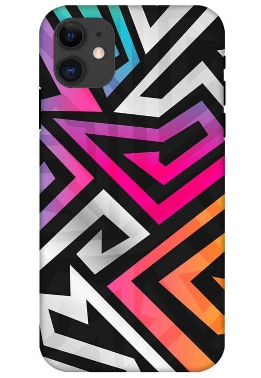 Rainbow Seamless Apple Iphone 11 Back Cover