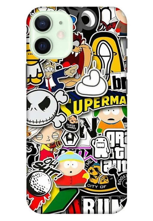 Dope Graffity Art Apple Iphone 12 Mini Back Cove