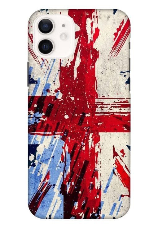 British Union Jack Flag Apple Iphone 12 Back Cover