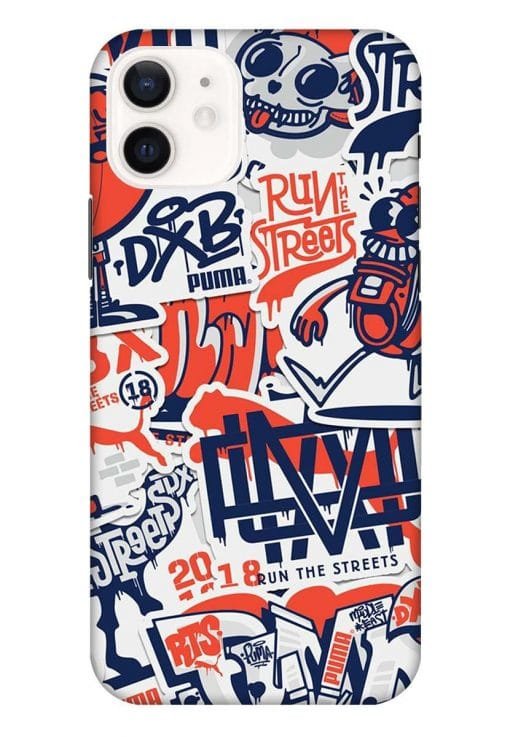 Run The Street Apple Iphone 12 Back Cover