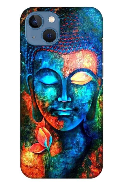 Buddha Painting Apple Iphone 13 Back Cover