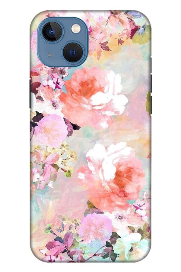 Water Color Flower Art Apple Iphone 13 Mobile Cover