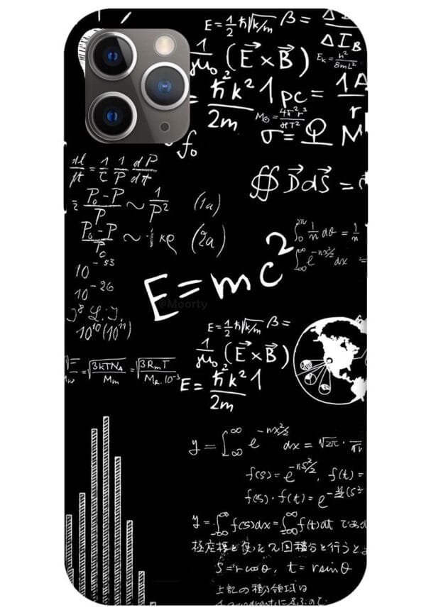 e is equal to mc square Apple Iphone 11 Pro Mobile Cover
