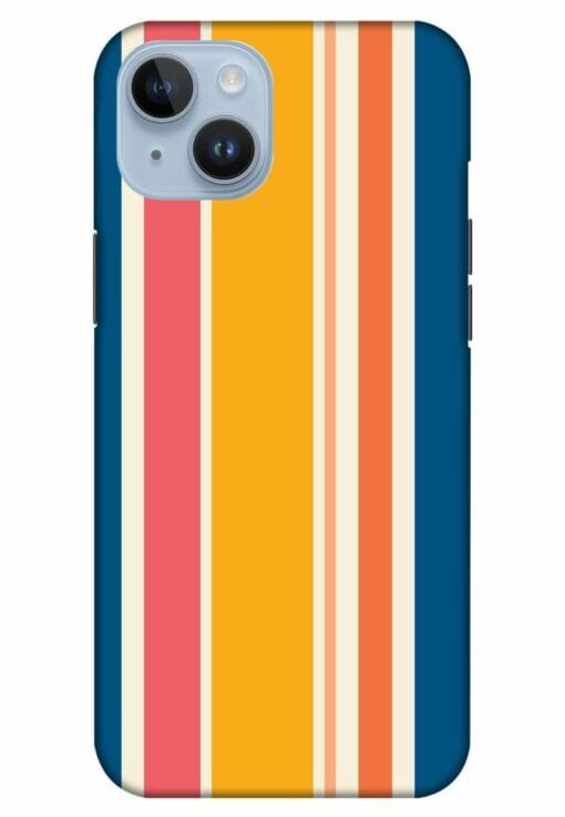 Colorful Vector Vertical Apple Iphone 14 Mobile Cover