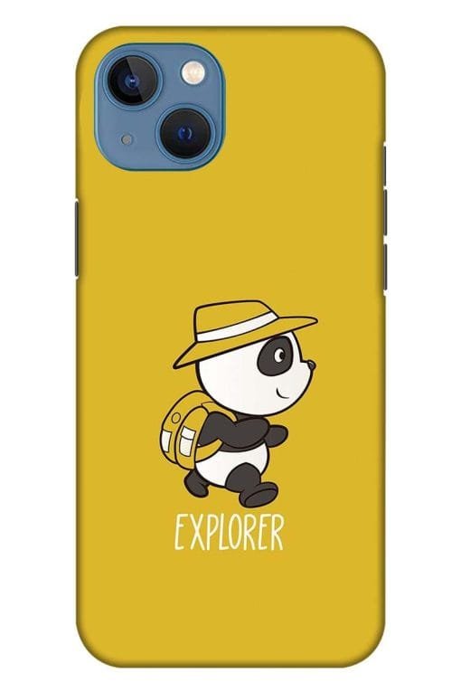 Panda Explorer Apple Iphone 13 Mobile Cover