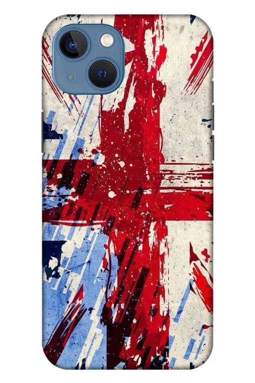 British Union Jack Flag Apple Iphone 13 Back Cover
