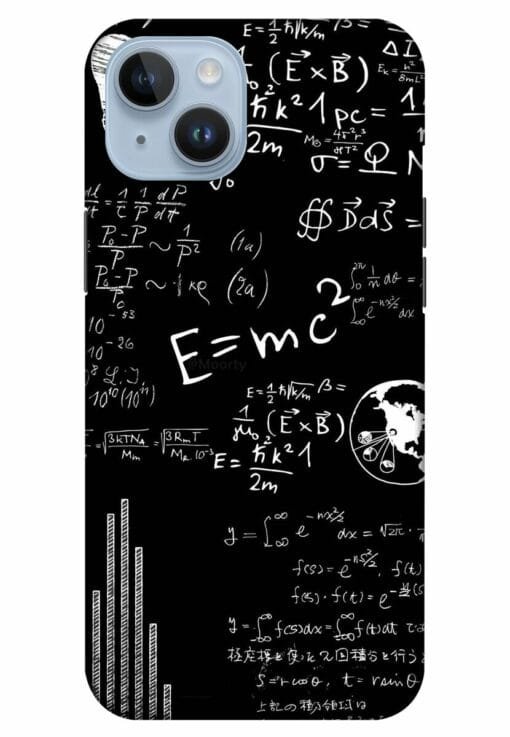 E=Mc2 Mass–Energy Equivalence Apple Iphone 14 Mobile Cover